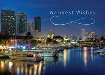 Miami Bayside Market Marina Regional Holiday Card
