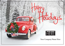 Rolling Home Holiday Logo Cards